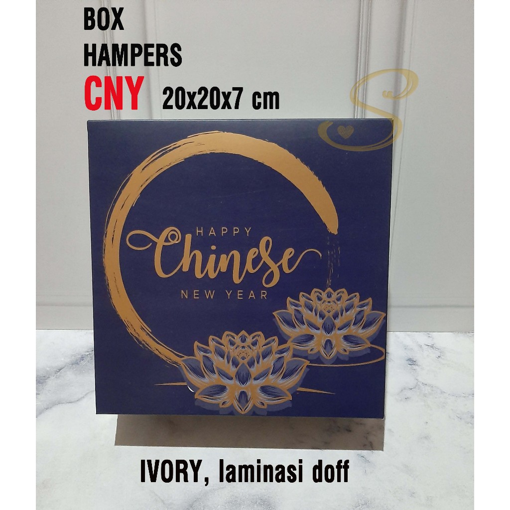 

box kotak hampers imlek CNY 20x20x7cm