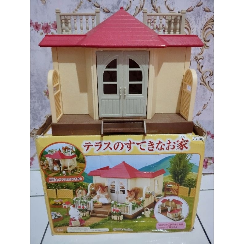 Sylvanian Families Willow Hall Conservatory Rare Preloved