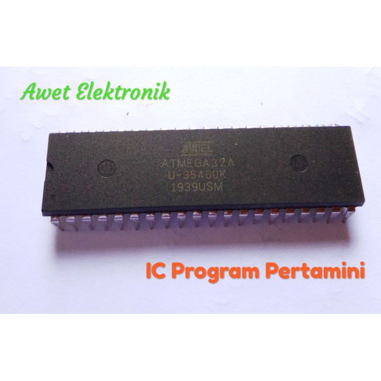 KODE T82L ic program pertamini atmega 32A ic cpu pertamini ic pommini atmega 32A