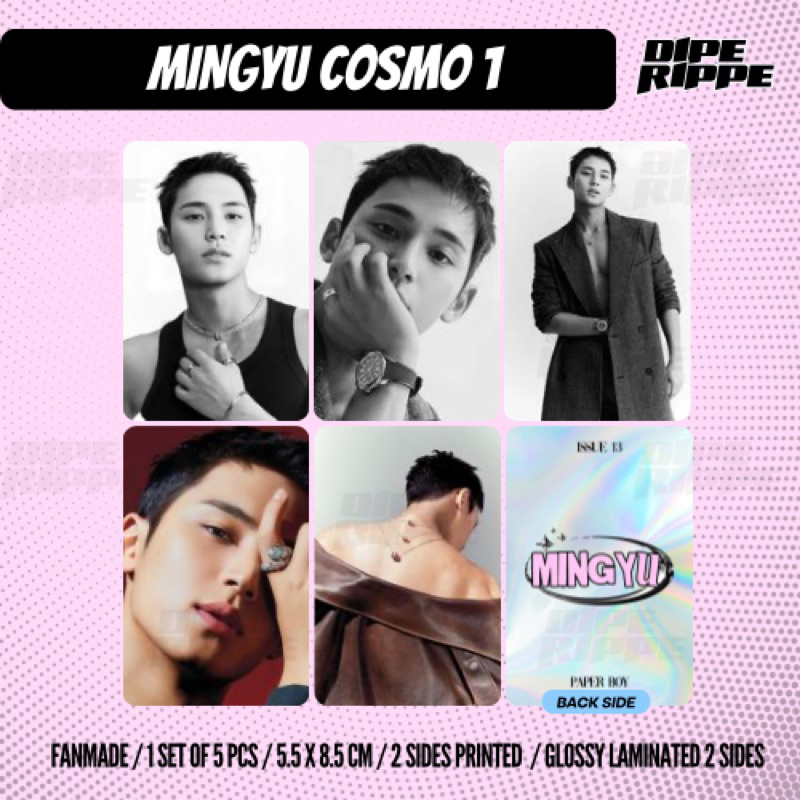 MINGYU SVT COSMO MAGAZINE