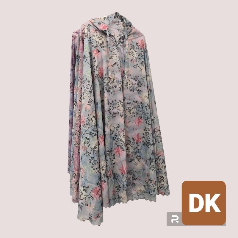 Mukena Jumbo 2in1 Parasut Korea Premium / Mukena Travelling