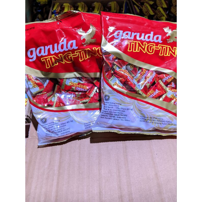 

permen garuda ting ting 1pak isi 50 butir 125gr