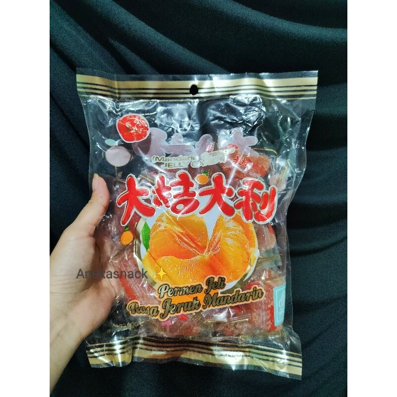 

PERMEN JELLY JERUK MANDARIN ORANGE FLAVOR JELLY CANDY 504GRAM