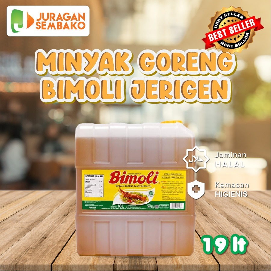 

BIMOLI MINYAK JERIGEN 18 LITER