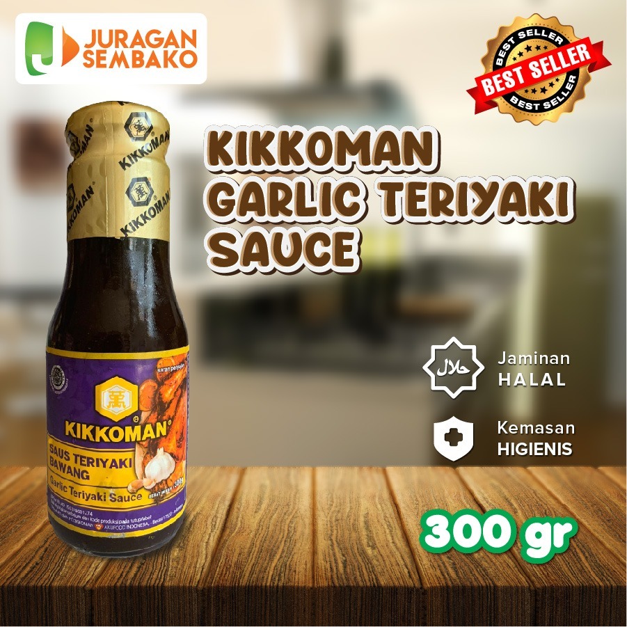 

Kikkoman Garlic Teriyaki Sauce [300g]