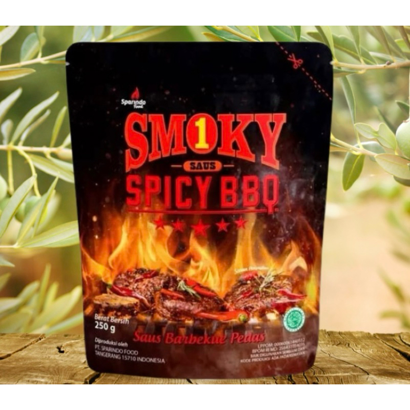 

Smoky Spicy BBQ 250 gram pedas hot (Spicy Barbeque Sauce saus saos)