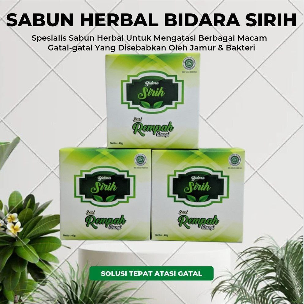 Sabun Bidara Sirih Obat Gatal Ampuh BPOM