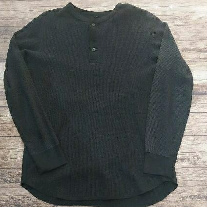 longsleeve uniqlo waffle