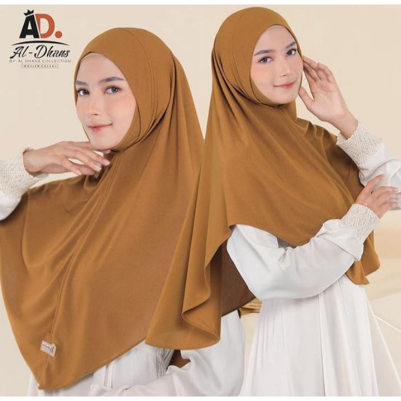 (COD)Hijab dagu instan jersey super irish/Bergo dagu malay Al-dans