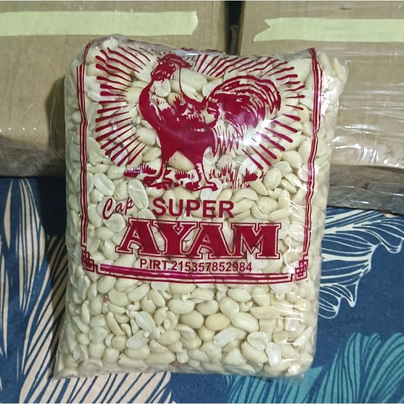 

Kacang Tanah Kupas Cap Jago kemasan 1KG