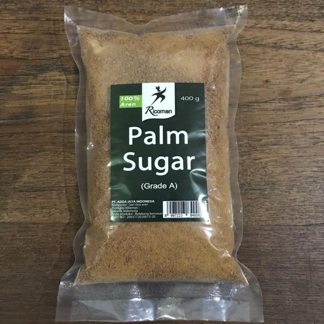 

New Stock idAa1A9 Gula Palem Gula Aren Palm Sugar Ricoman Kemasan 4gr