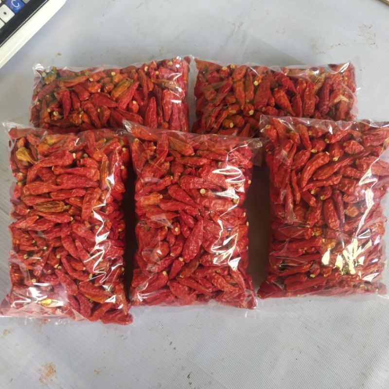 

cabai rawit berlian kering, super pedas dan fresh