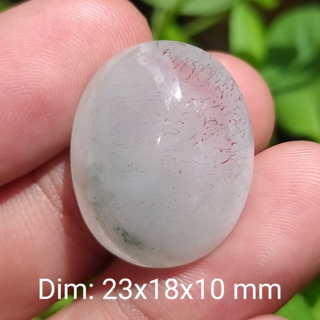 BATU ASLI KECUBUNG ES SERAT MERAH ANTIK NATURAL cek batu lainnya ada ruby wulung bacan akik zamrud k