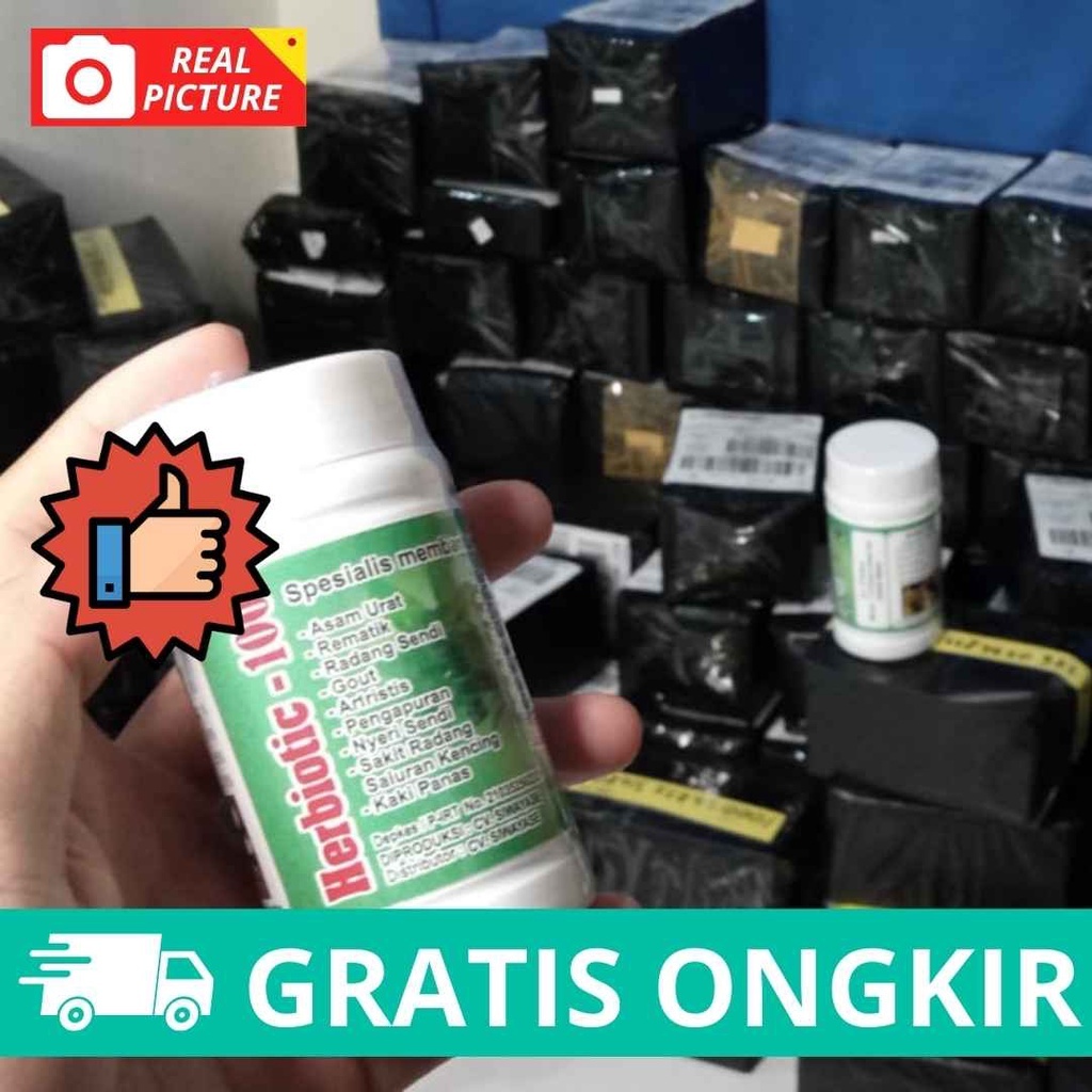Herbiotic-100 ASLI ORIGINAL PASTI SEMBUH HATI2 BARANG TIRUAN | READY STOCK |