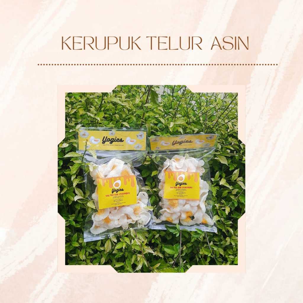 

KERUPUK TELUR ASIN MATANG ENAK DAN GURIH - KEMASAN 100 GRAM / 50 GR