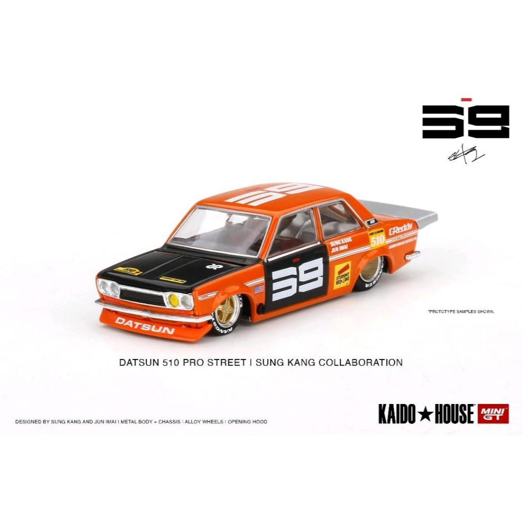 KAIDO HOUSE DATSUN 510 PRO STREET SK510 ORANGE - KHMG004