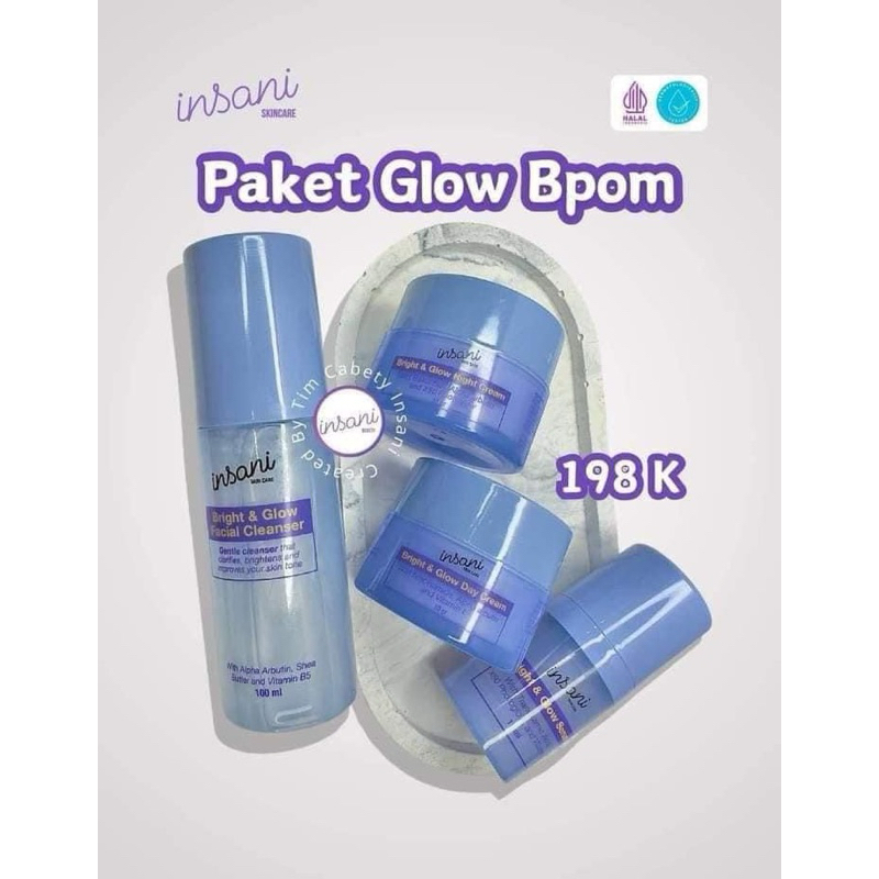 INSANI SKINCARE // PAKET GLOW Series// MAKASSAR