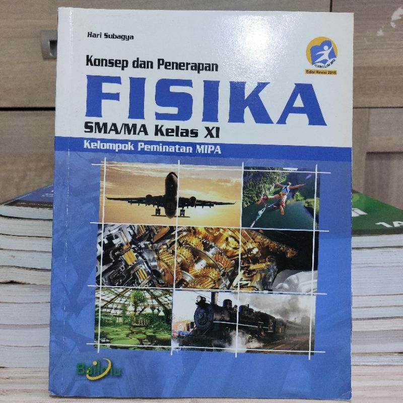 buku pelajaran fisika kelas 11 kelompok peminatan mipa bekas