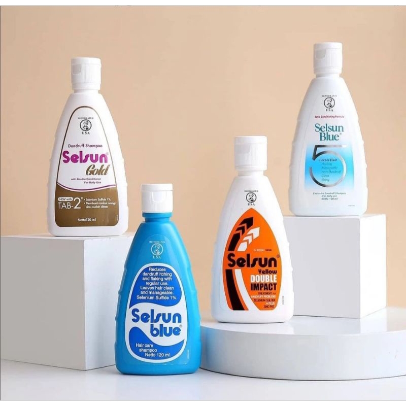 Selsun Blue Shampoo | Selsun Blue Five | Selsun Gold | Selsun Yellow Double Impact