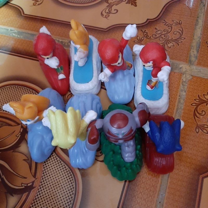 mainan / figure dikoleksi sonic 2 mcd