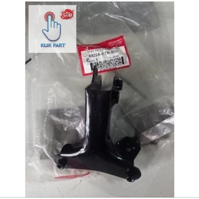 6422a-ktm-850 stay front top cover assy dudukan cover panel dada depan supra 125 lama lampu 1