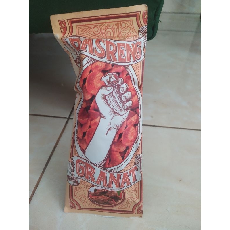 

Basreng Granat - Snack baso goreng makanan ringan stik