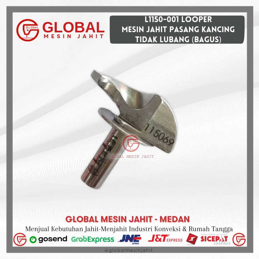 Looper Mesin Jahit Pasang Kancing Juki 372 - 373 ( Tidak Lubang )