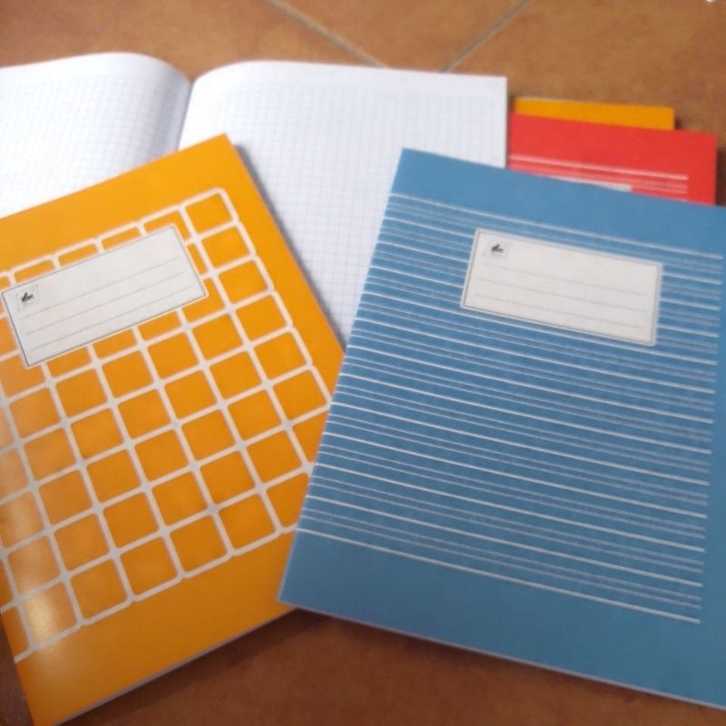 

Buku halus kasar, buku kotak, buku petak