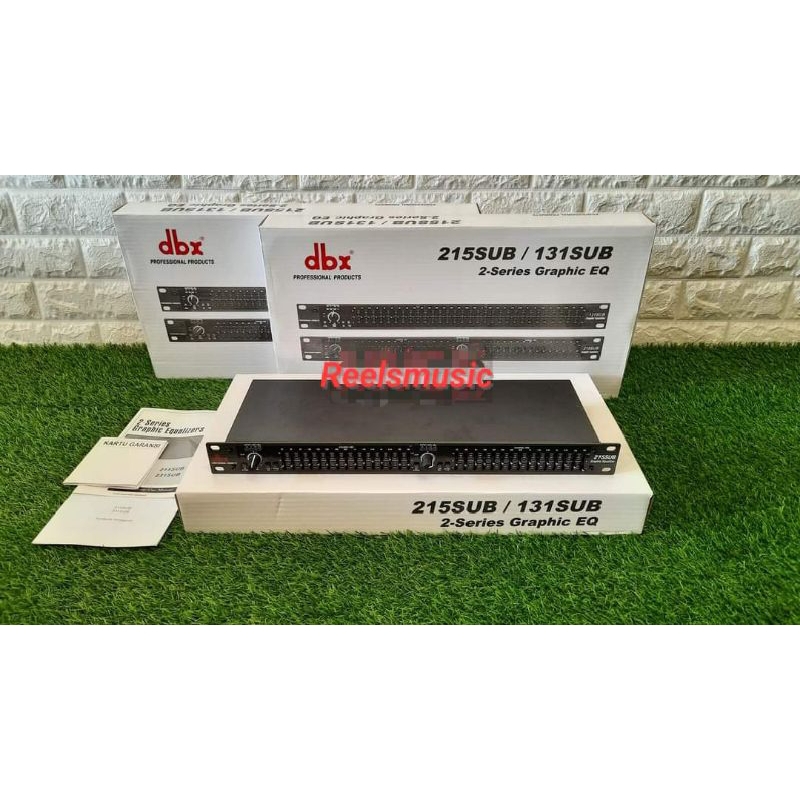 EQUALIZER DBX 215 SUB / 131 SUB OUTPUT SUBWOOFER | DBX 215/131 SUB