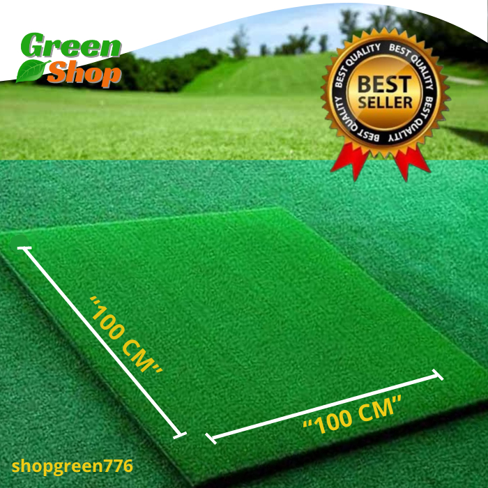 MATRAS DRIVING GOLF UKURAN 100CM X 100CM KARPET DRIVING GOLF MINI GOLF SINTETIS GOLF DRIVING MAT ALA