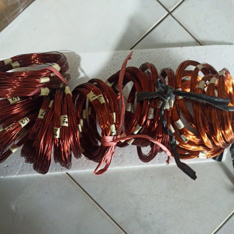 Kawat Email/Kawat Tembaga 0,80mm/0,90mm,/1mm/1,2mm/0,60mm/0,7mm/0,5mm/0,35mm/0,40mm ukuran lainnya(h