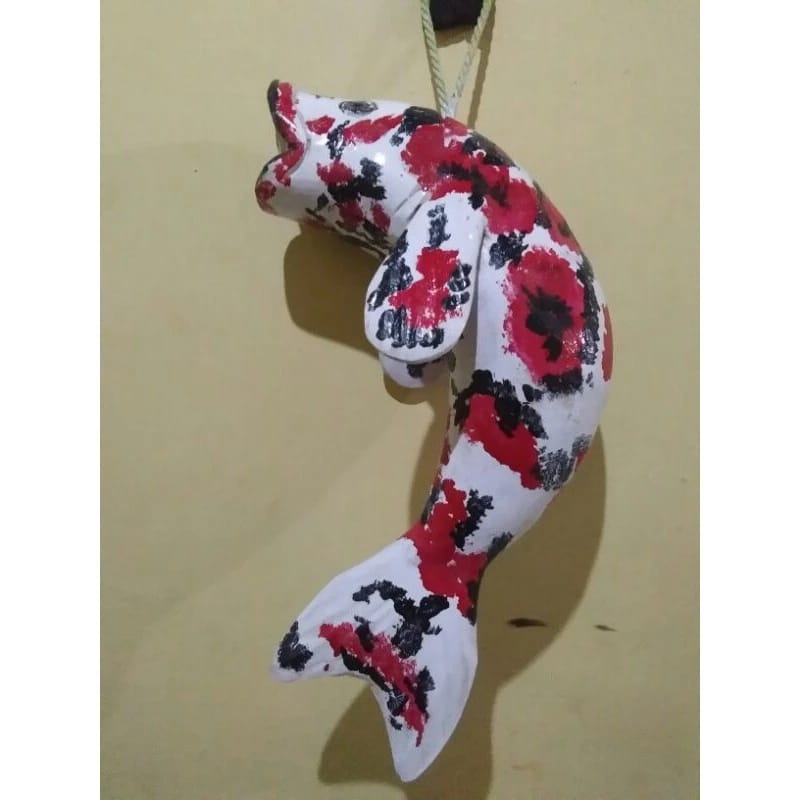 Kentongan IKAN Model Ikan KENTONGAN Akar BAMBU Renang