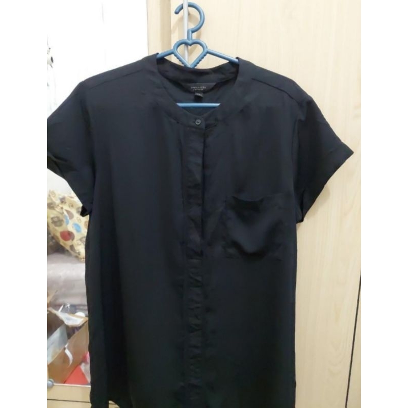 PL Atasan / Top / Blouse Hitam Vera Wang