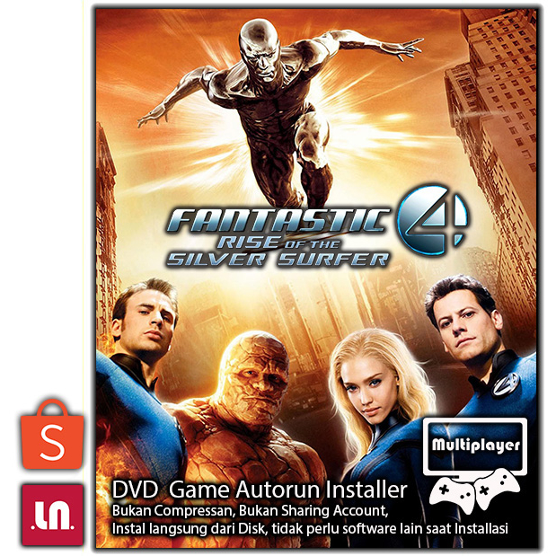 Fantastic Four - Rise of the Silver Surfer  - PC DVD Game