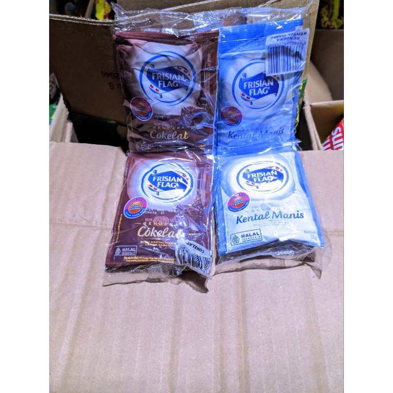 

susu kental manis sachet frisian flag isi 6x40 gr