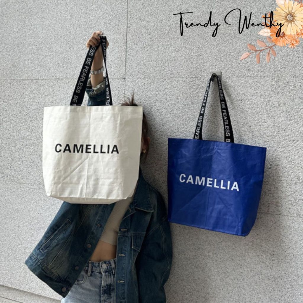 

TNW Woven Bag / Goodie Bag / Tas Belanja Anyaman Besar