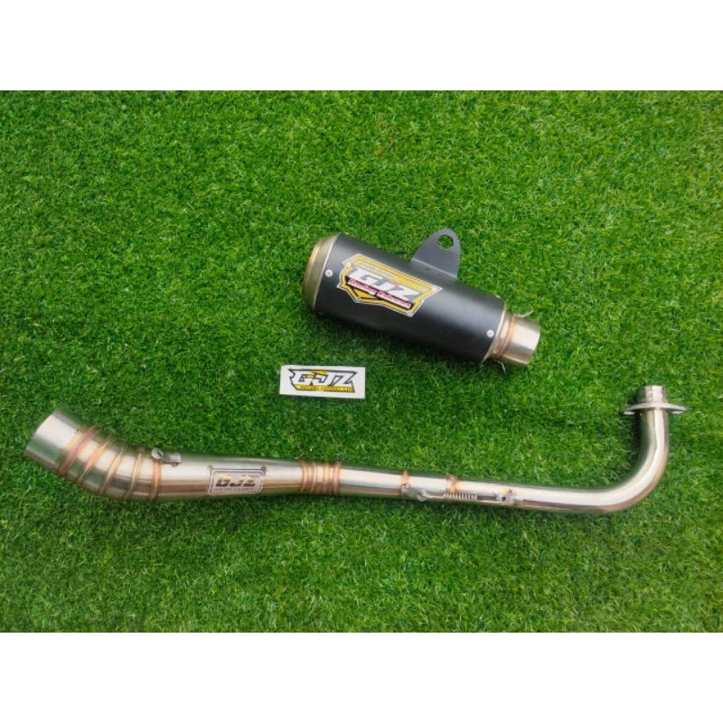 Knalpot Original Gjz Racing Exhaust Jupiterz Jupiter Z1 Jupiter Robot VegaR Vega ZR Supra Suprax125 