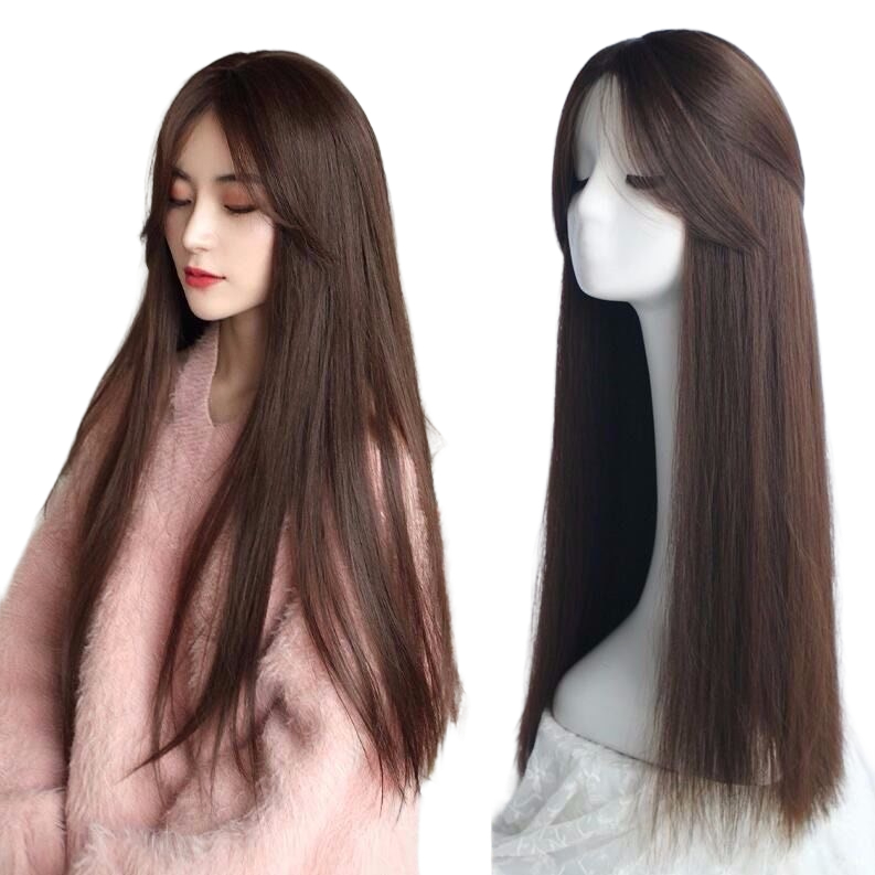 full wig korea bonding poni korea layer / FULL WIG IKKE JENNER 65-70 cm