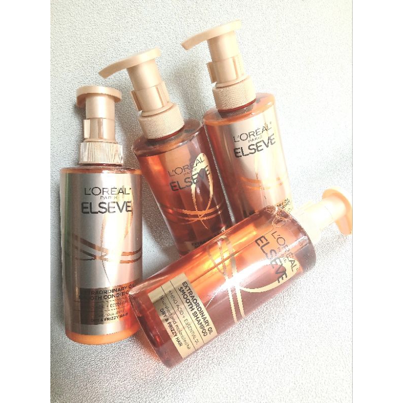 Shampoo Premium Loreal Paris Extraordinary Oil Smooth 440 ml Exp 2029