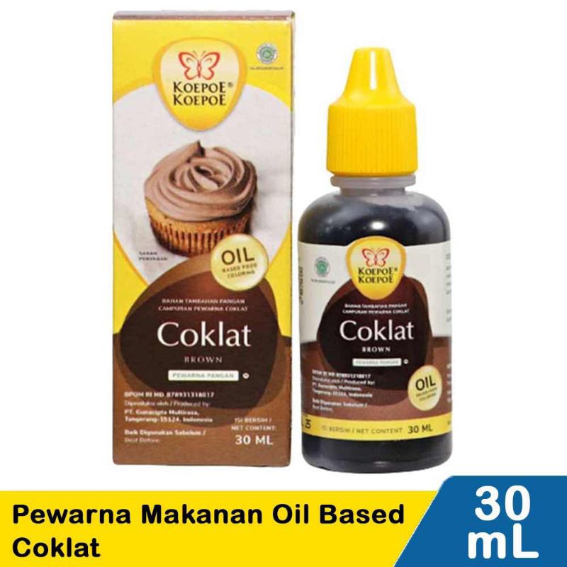 

Koepoe-Koepoe Pewarna Makanan Oil Based 30mL