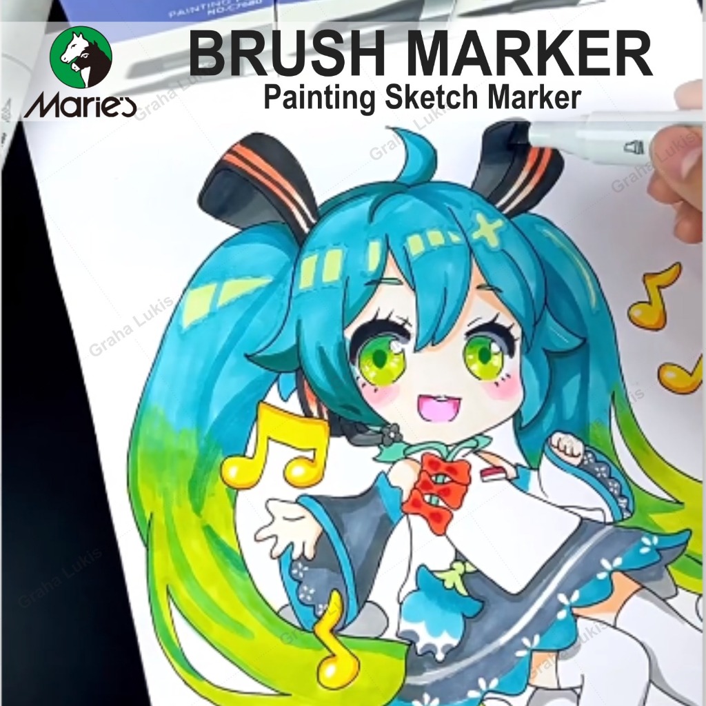

mdn Maries Brush Marker