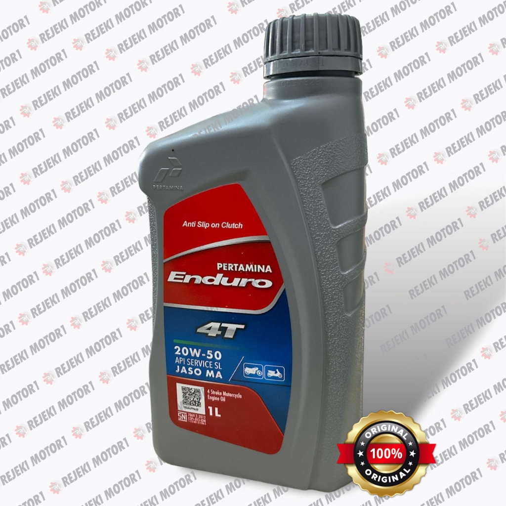 Oli Motor Pertamina Enduro 20W-50 1 Liter