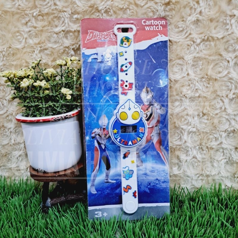 Jam Tangan Karet Ultraman Jam Tangan Anak Karet Ultraman