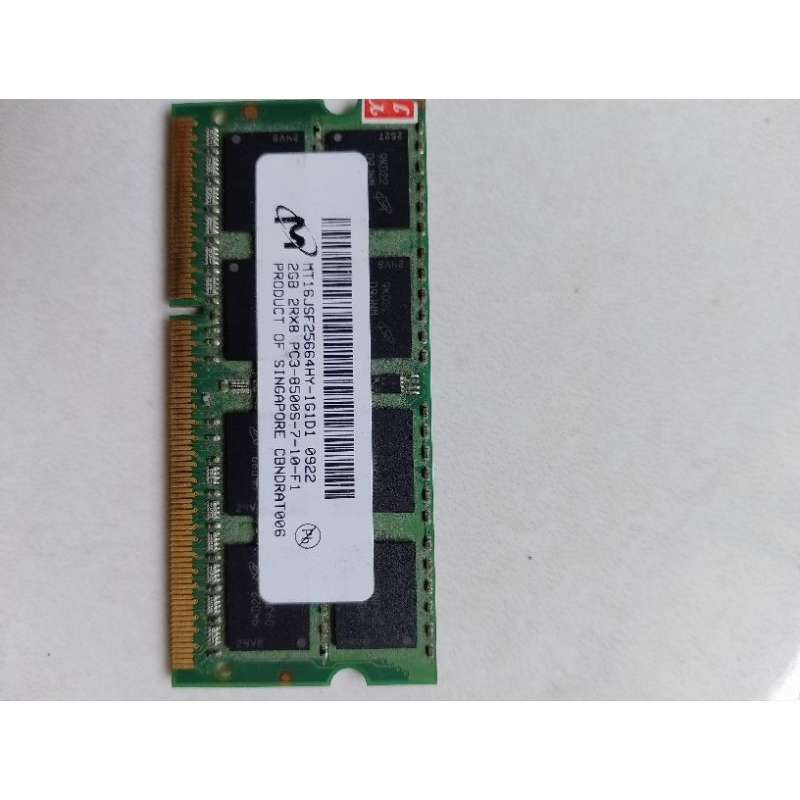 Ram laptop DDR3 2Gb PC8500