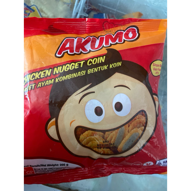 

AKUMO NUGGET COIN 200gr