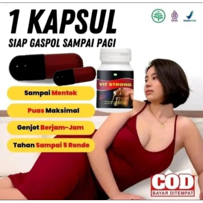 Obat Kuat Pria Terlaris Vit Strong Menambah Stamina Pria