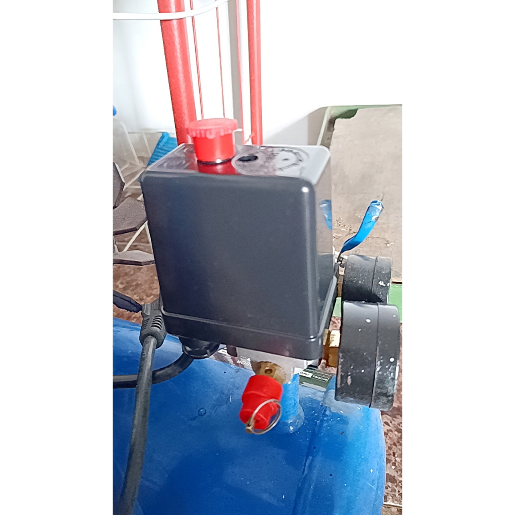 Otomatis Kompresor Angin 4 Way Cabang 4 Lubang 4 Automatic Pressure