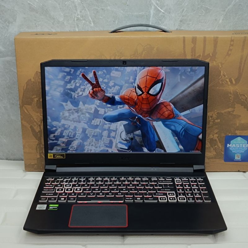 Laptop Acer Nitro 5 AN515-55 Intel Core i7-10750H RAM 8GB SSD 512GB GTX 1650 Ti GEN10