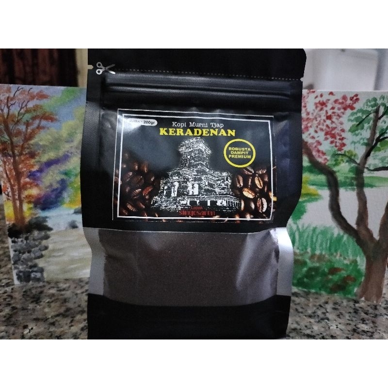 

Kopi Keradenan. Kopi Murni Robusta Dampit Premium 200 gr