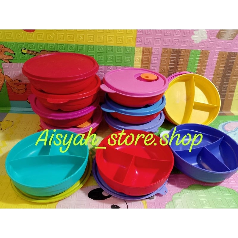 cwl mini second dan bowl katub tanpa sekat dan cwl mini sekat Tupperware second // Tupperware prelov